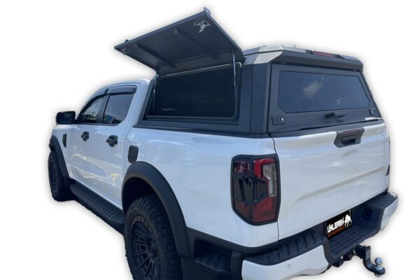Black Stainless Steel Canopy for Ford Next-Gen Ranger XL/XLT/Wildtrak ...